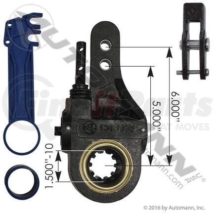 136.1030 by AUTOMANN - Slack Adjuster - Type 5I for Crewson