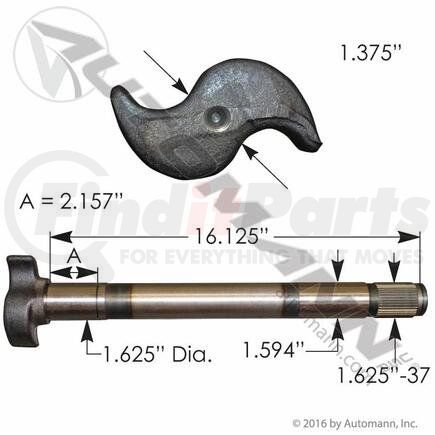 121.371604.01 by AUTOMANN - CAMSHAFT LH