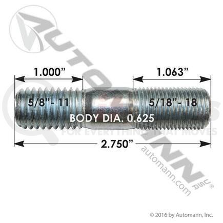 207.1014 by AUTOMANN - Double Ended Stud