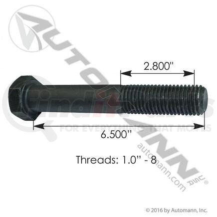 C100612GR5 by AUTOMANN - CAP SCREW 1IN-6-1/2IN GR5