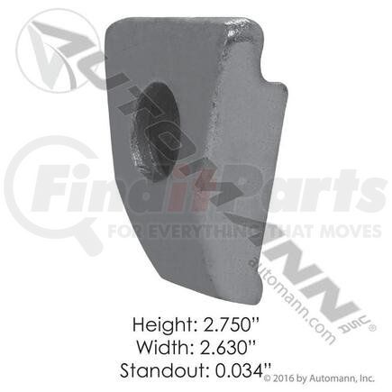 Automann 203.1017 Wheel Rim Clamp Wheel Rim Clamp, Heavy Duty Cast Steel, For Spoke Wheel Applications