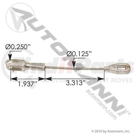 HLK2200 by AUTOMANN - Hood Cable 6.5i