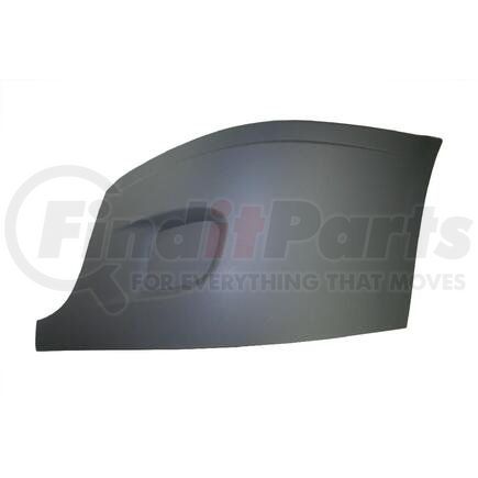 HDB010203L by FREIGHTLINER - Bumper End - Front LH, w/o Fog Lamp Hole, For 2008-2015 Freightliner Cascadia