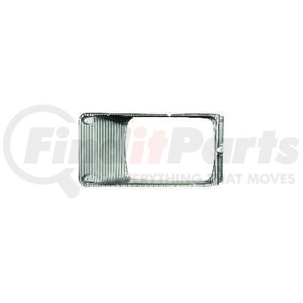 HDL00003 by NAVISTAR - This is a headlamp bezel for a 1995 - 2004 International 3800, 4700, 4800, 4900, 8100 and 8200 series for the right side.