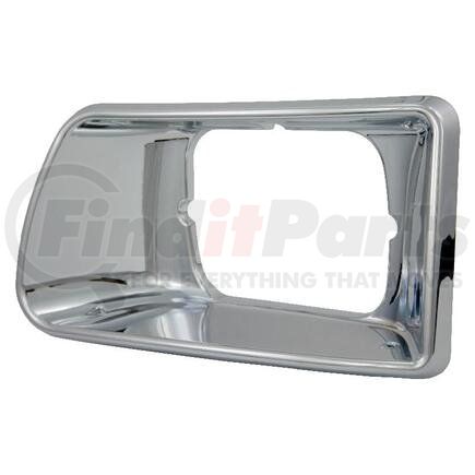 HDL010022R by KENWORTH - This is a headlamp bezel for a 1997 - 2008 Kenworth T300 in a chrome finish for the right side.