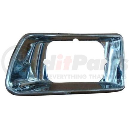 HDL010022L by KENWORTH - This is a headlamp bezel for a 1997 - 2008 Kenworth T300 in a chrome finish for the left side.