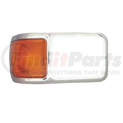 HDL010098R by FORD - HEADLAMP BEZEL WITH AMBER TURN SIGNAL. RH;00-15 F650/750 ABS