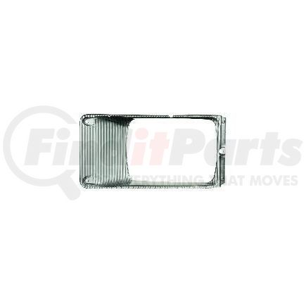 HDL00002 by NAVISTAR - This is a headlamp bezel for a 1995 - 2004 International 3800, 4700, 4800, 4900, 8100 and 8200 series for the left side.