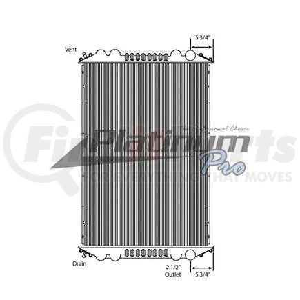 HDC010023SK by FREIGHTLINER - Radiator