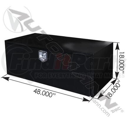 562.TB48BS by AUTOMANN - TOOL BOX 48X18X18 BLACK STEEL