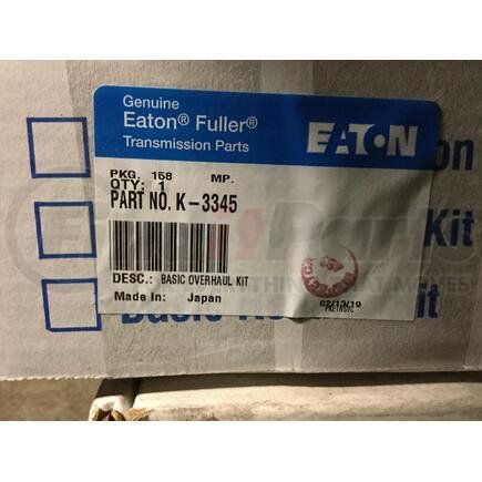 K3345 by EATON - Transmission Assembly Basic Overhaul Kit - RTLO16713A
