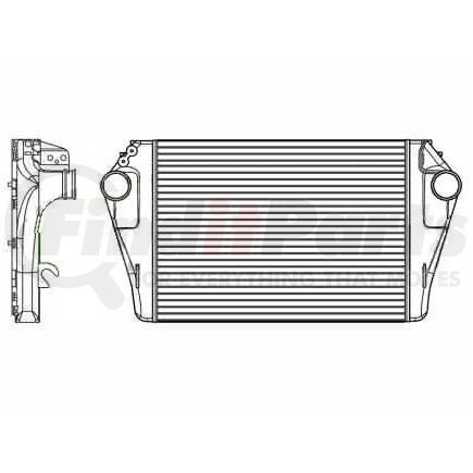 HDH010570 by VOLVO - 2007-2010 VOLVO VHD104F, MACK CH, & GRANITE TUBE AND FIN CHARGE AIR COOLER