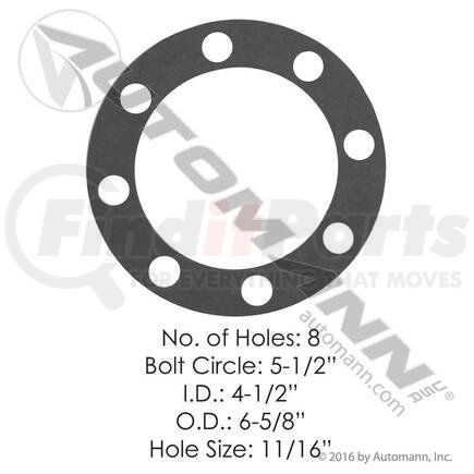 180.10611 by AUTOMANN - DRIVE FLANGE GASKET