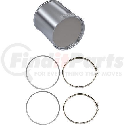 1N1202-C by SKYLINE EMISSIONS - DPF KIT CONSISTING OF 1 DPF, 2 GASKETS, AND 2 CLAMPS