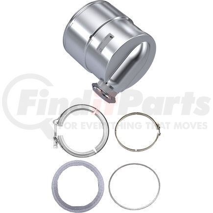 CJ0404-C by SKYLINE EMISSIONS - DOC KIT CONSISTING OF 1 DOC, 2 GASKETS, AND 2 CLAMPS