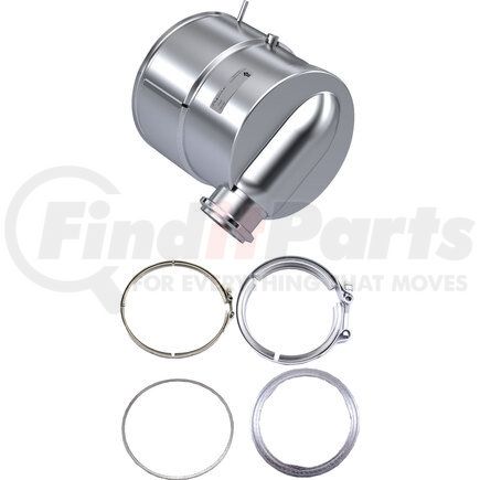CJ0417-C by SKYLINE EMISSIONS - DOC KIT CONSISTING OF 1 DOC, 2 GASKETS, AND 2 CLAMPS