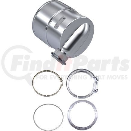 CJ0418-C by SKYLINE EMISSIONS - DOC KIT CONSISTING OF 1 DOC, 2 GASKETS, AND 2 CLAMPS