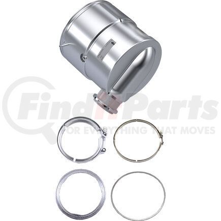 CJ0419-C by SKYLINE EMISSIONS - DOC KIT CONSISTING OF 1 DOC, 2 GASKETS, AND 2 CLAMPS