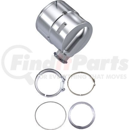 CJ0406-C by SKYLINE EMISSIONS - DOC KIT CONSISTING OF 1 DOC, 2 GASKETS, AND 2 CLAMPS