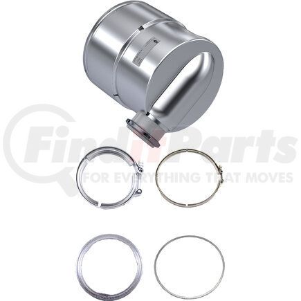 CJ0407-C by SKYLINE EMISSIONS - DOC KIT CONSISTING OF 1 DOC, 2 GASKETS, AND 2 CLAMPS