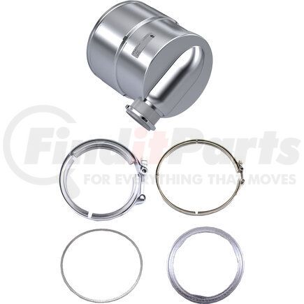 CJ0424-C by SKYLINE EMISSIONS - DOC KIT CONSISTING OF 1 DOC, 2 GASKETS, AND 2 CLAMPS