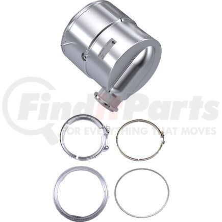 CJ0420-C by SKYLINE EMISSIONS - DOC KIT CONSISTING OF 1 DOC, 2 GASKETS, AND 2 CLAMPS
