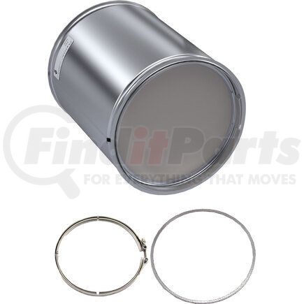 CJ1201-C by SKYLINE EMISSIONS - DPF KIT CONSISTING OF 1 DPF, 2 GASKETS, AND 2 CLAMPS