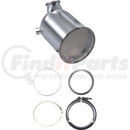 DNT503-C by SKYLINE EMISSIONS - DOC KIT CONSISTING OF 1 DOC, 2 GASKETS, AND 2 CLAMPS
