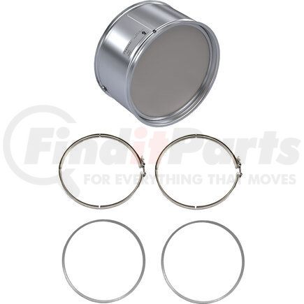 MN0402-C by SKYLINE EMISSIONS - DOC KIT CONSISTING OF 1 DOC, 2 GASKETS, AND 2 CLAMPS
