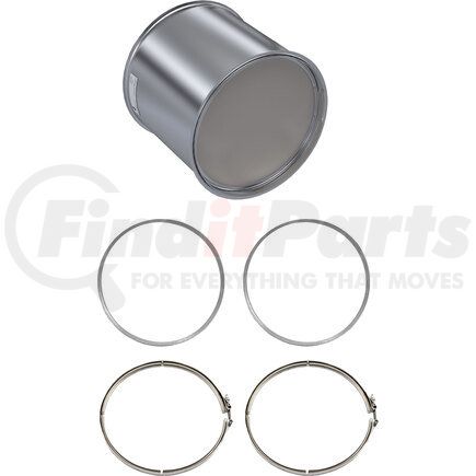 MN1001-C by SKYLINE EMISSIONS - DPF KIT CONSISTING OF 1 DPF, 2 GASKETS, AND 2 CLAMPS