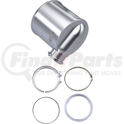 MN0407-C by SKYLINE EMISSIONS - DOC KIT CONSISTING OF 1 DOC, 2 GASKETS, AND 2 CLAMPS