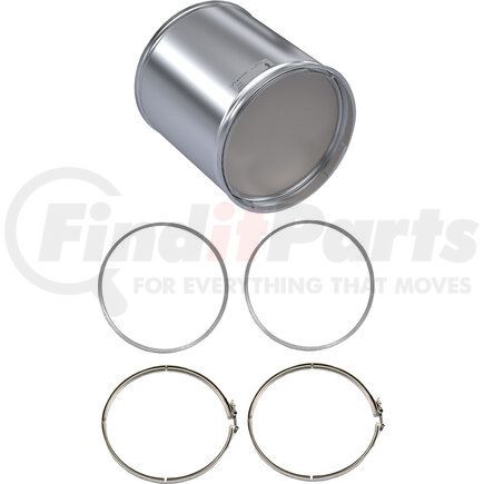 VN1205-C by SKYLINE EMISSIONS - DPF KIT CONSISTING OF 1 DPF, 2 GASKETS, AND 2 CLAMPS