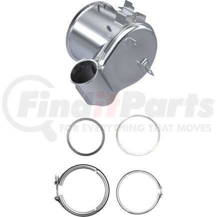 VNB407-C by SKYLINE EMISSIONS - DOC KIT CONSISTING OF 1 DOC, 2 GASKETS, AND 2 CLAMPS