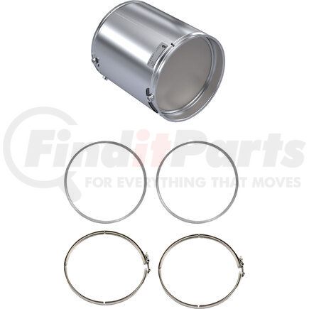 XN1103-C by SKYLINE EMISSIONS - DPF KIT CONSISTING OF 1 DPF, 2 GASKETS, AND 2 CLAMPS