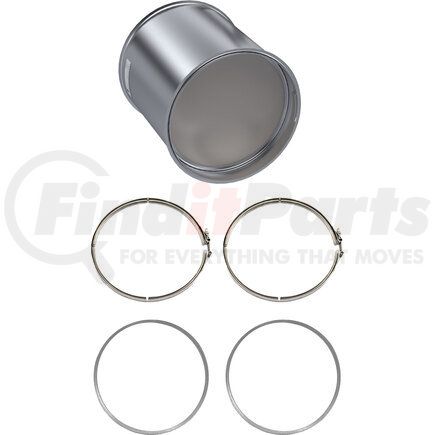 XN1105-C by SKYLINE EMISSIONS - DPF KIT CONSISTING OF 1 DPF, 2 GASKETS, AND 2 CLAMPS