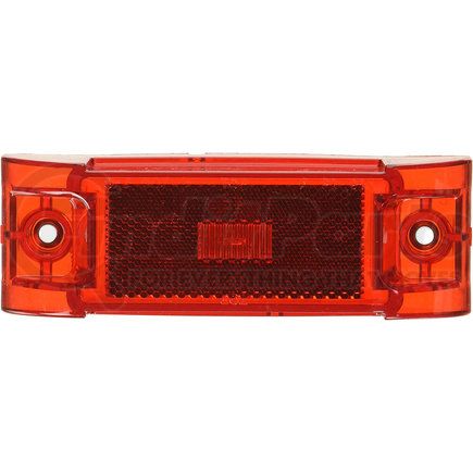 21251R by PACCAR - Marker Light - 21 Series, Red, Rectangular, LED, Reflectorized, 2-Screw Mount, Fit N' Forget, 12V