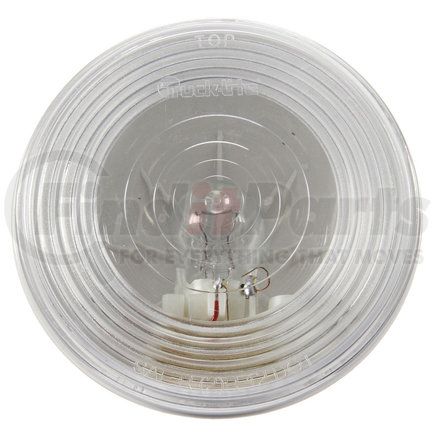 40204 by PACCAR - Back Up Light - 40 Series, Clear, Round, Incandescent, 1 Bulb, Grommet Mount, PL-2, 12V