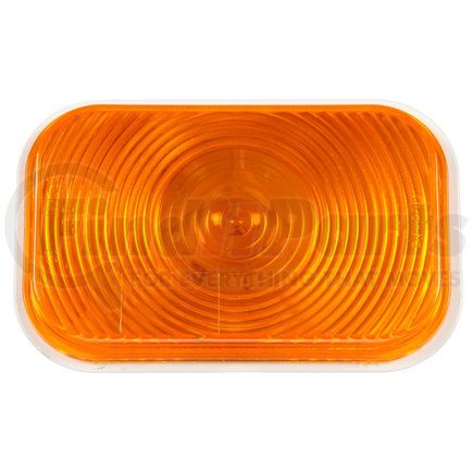 45202Y by PACCAR - Turn Signal / Parking Light - Super 45, Yellow, Rectangular, Incandescent, Grommet Mount, No Plug, PL-3, 12V