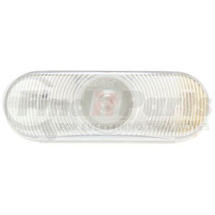 60204C by PACCAR - Back Up Light - 60 Series, Clear, Oval, Incandescent, 1 Bulb, Grommet Mount, PL-2, 12V