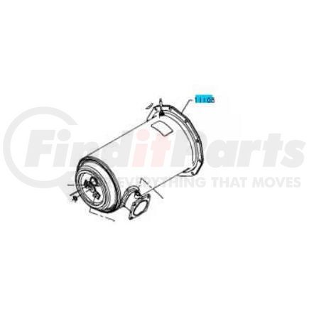 11106E0020A by HINO - CHAMBER SUB-ASSY- COMBUSTION