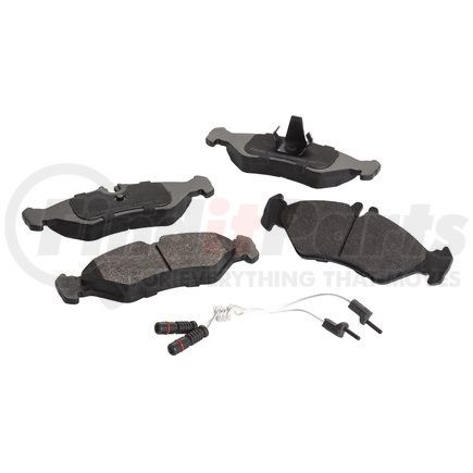 MQD951HDC by HALDEX - High Duty Cycle Friction Hydraulic Brake Pad Kit - FMSI D951