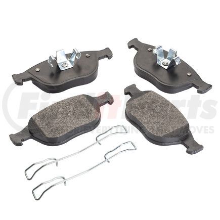 MQD970HDC by HALDEX - High Duty Cycle Friction Hydraulic Brake Pad Kit - FMSI D970