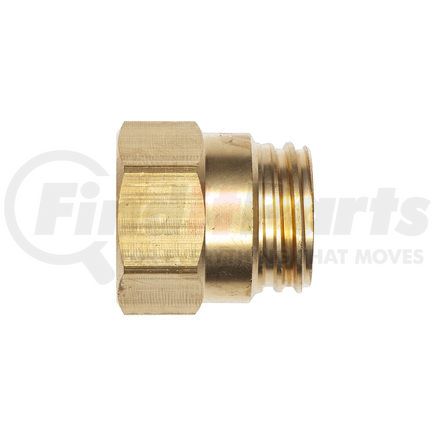 11910 by HALDEX - Air Brake Hose End - For fitting with spring, For use on 3/8" I.D. Hose Assembly