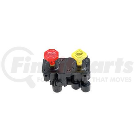 KN20616 by HALDEX - Manifold Dash Valve - Vertical Mounting, Air Supply and Parking Brake, 1/4 in. Ports, OEM N4400D