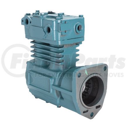 5002865GX by HALDEX - LikeNu Tu-Flo® TF550 Air Brake Compressor - Remanufactured, Flange Mount, Engine Driven, Air/Water Cooling