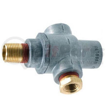 KN25080 by HALDEX - Air Brake Reservoir Check Valve - Shuttle Type Two-Way, 3/8" & 1/4" NPT Female