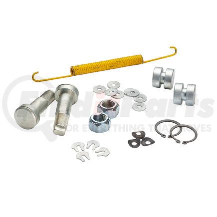 CQ67313 by HALDEX - Drum Brake Hardware Kit - For use on 15 in. x 3.5 in. Wagner Front Axle Brake