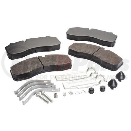 MPBD1203CV by HALDEX - Disc Brake Pad Repair Kit - CV Advanced, For Knorr SB7/SN7 Calipers, FMSI D1203