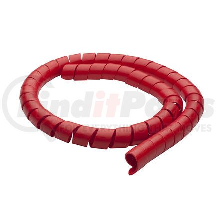 M1SWR125P15 by HALDEX - Spiral Wrap - Length 15', Outside Diameter 1.25", Red Color