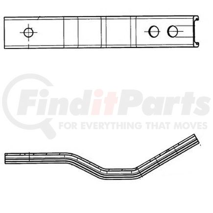 KQ205450 by HALDEX - Trailer Brake Control Valve Handle - Handle for In-Column Trailer Brake